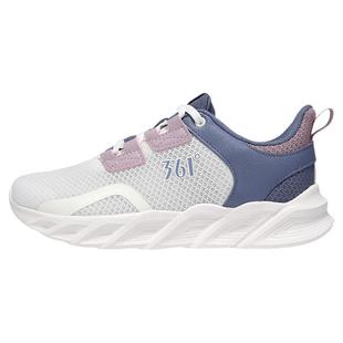 361女鞋女士跑步鞋2025冬季新款透气网面休闲鞋子女款361度运动鞋