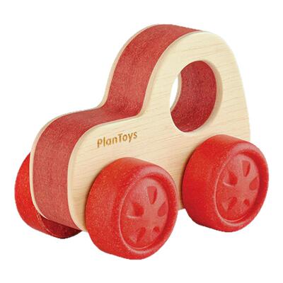 plantoys5742饼干小车儿童学步学爬推拉小车益智玩具儿童礼物