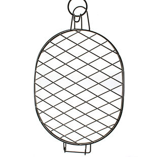 商用不锈钢吊式挂钩烤鱼夹加粗 瓦缸烤鸭炉湄公河鱼烧烤夹子网夹