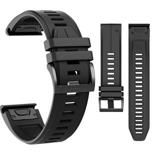 适用于佳明GarminFenix5 5x 6x plus飞耐时Fenix3 3hr快拆硅胶带