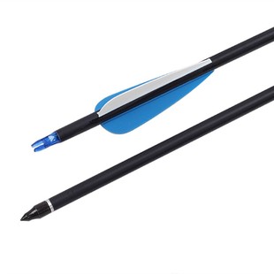 弓箭箭支玻纤箭复合射箭6/8mm玻璃纤维杆箭头纯碳箭铝箭混碳箭式