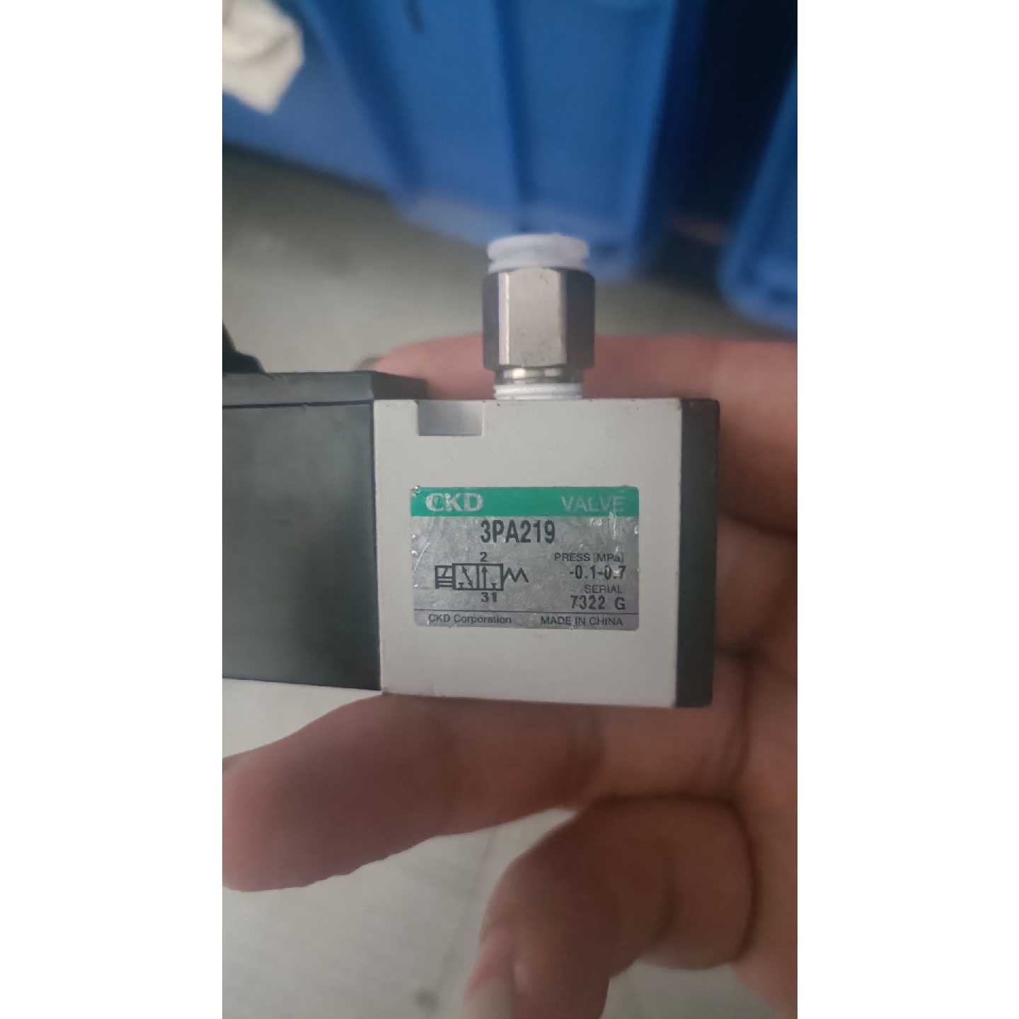 议价-CKD电磁阀3PA219,DC24V电压,工作压力-0.