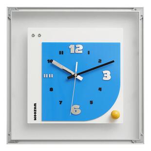 Mandelda免打孔挂钟客厅现代简约2026新款轻奢高档创意时钟表挂墙