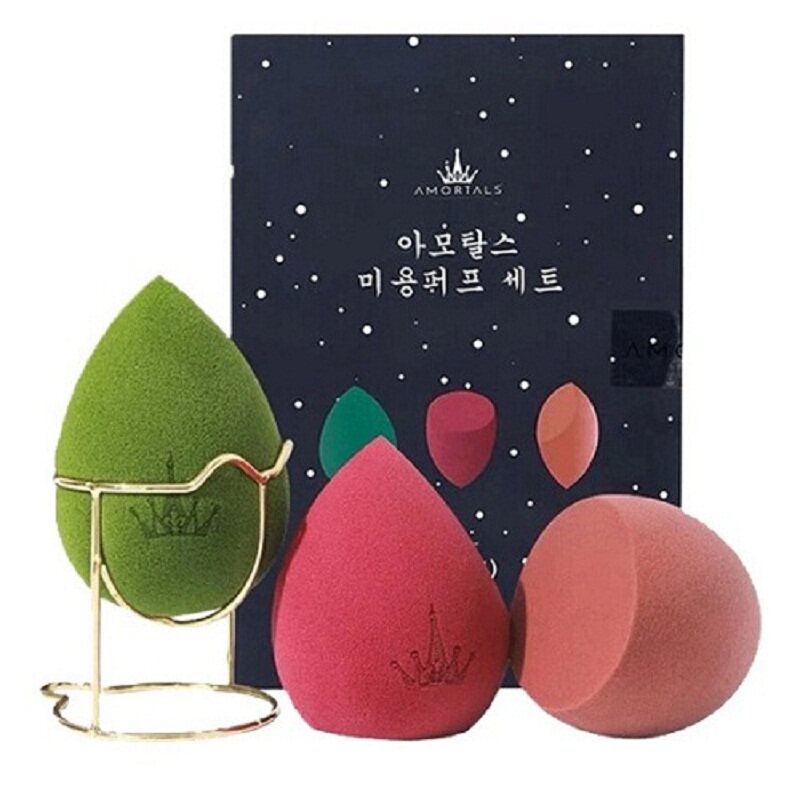 韩国干湿两用海绵星空气垫粉扑