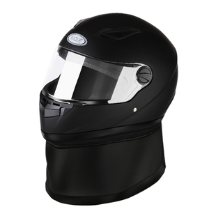 3C认证电动摩托车冬季保暖头盔女XXXL加大号冬天全盔男大码带围脖