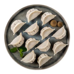 中洋河豚鱼水饺205g河豚鱼食用南通特产速冻食手工海鲜饺子馄饨