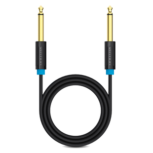 双头6.5mm音频钢琴架子鼓吉他输出与调音台效果器音响输入连接线