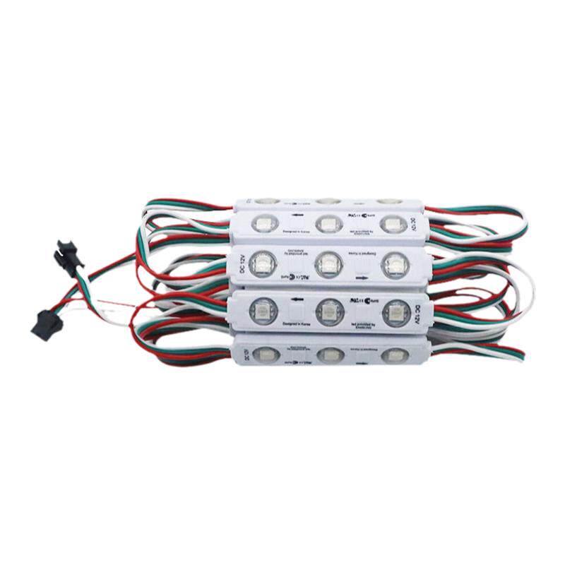 3灯一组ws2811全彩可编程灯具12V