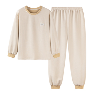 卡之恋冬季睡衣女款长袖加厚德绒保暖卫衣条纹裤2025新款冬家居服