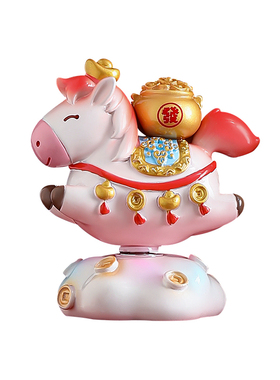 国潮马年吉祥物生肖马摆件本命年装饰手办公仔礼物年会伴手礼2026