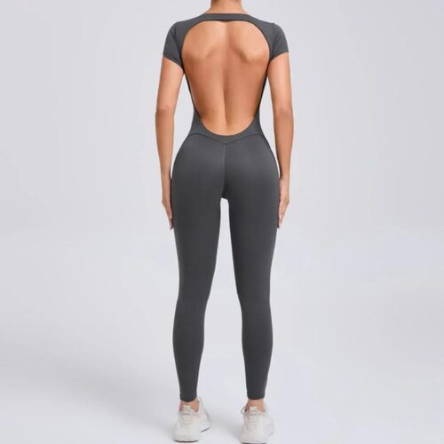 L 21879 Slim Fit Dry Fit Yoga Bodysuit 紧身瑜伽连体衣 跨境专