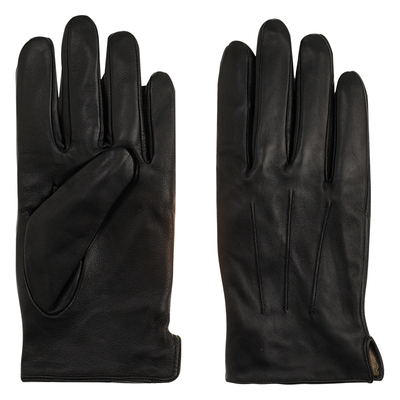 可触屏100%羊皮手套内缝