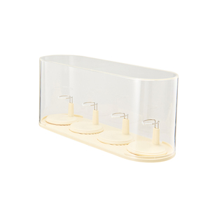 RMAX四代labubu拉布布心底密码透明展示盒收纳罩盲盒手办桌面柜架