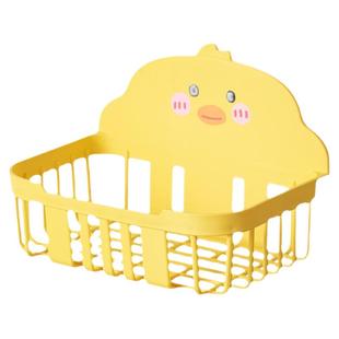 厕所纸巾盒免打孔壁挂式抽纸盒卫生间卡通卷纸架放卫生纸的置物架