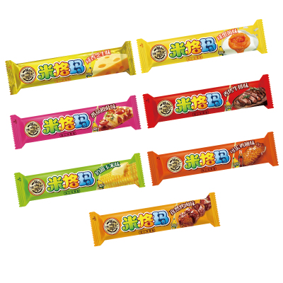 徐福记米格玛夹心米果卷儿童零食