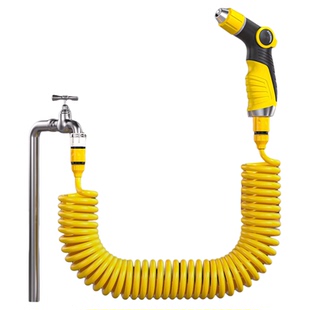 家用高压水枪喷头洗车冲洗增压接水龙头院子阳台浇花专用弹簧管