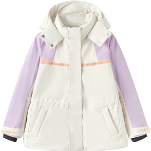 巴拉巴拉女童羽绒服中大童鹅绒外套冬装新款童装儿童宝宝户外加厚