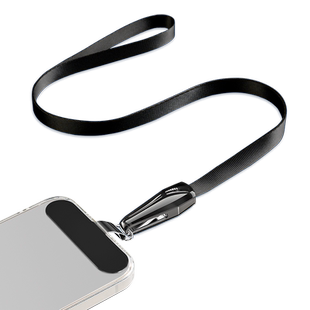 手机挂绳挂脖斜挎可背女高端结实耐用长带子男金属扣绳子网红固定贴片防丢夹片透明卡片背贴适用苹果17壳链绳