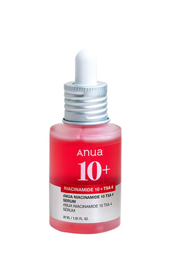 anua10%烟酰胺4%传明酸精华提亮