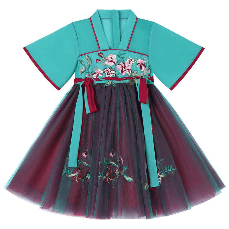 女童古装汉服超仙襦裙