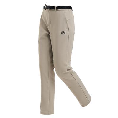 伯希和户外防泼耐磨商务软壳裤男