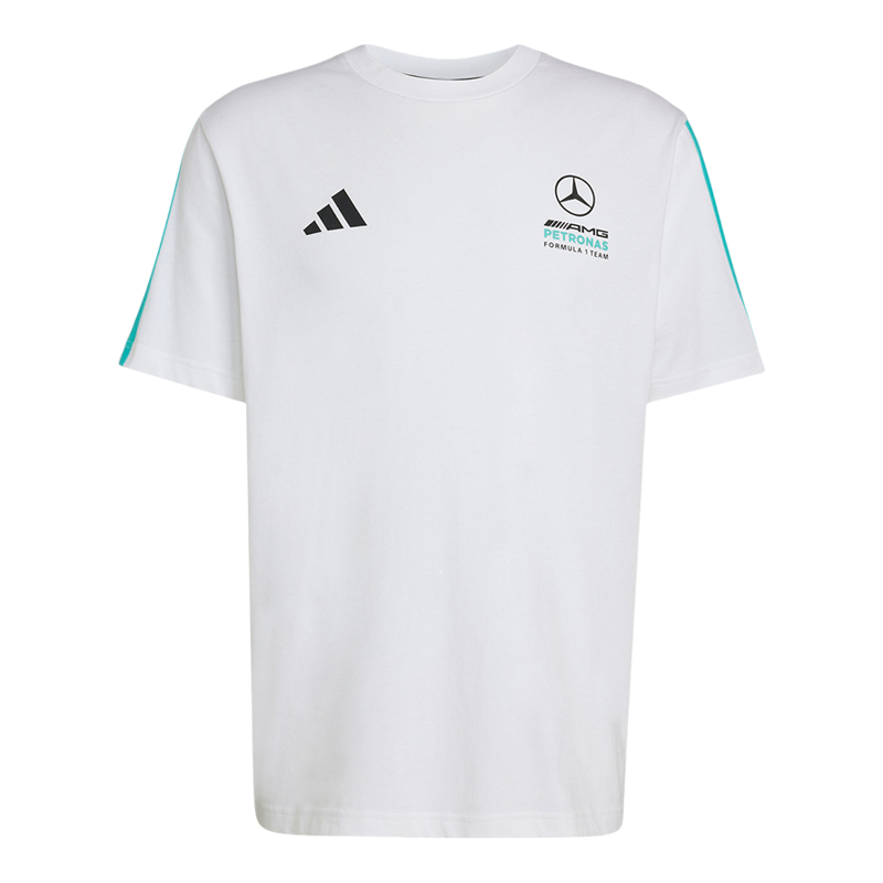 Adidas/阿迪达斯正品新款男白绿色出行亲柔自在经典短袖T恤KE8162