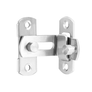 免打孔90度门扣锁排平面直角推拉门锁插销房门门扣移门锁扣搭扣门