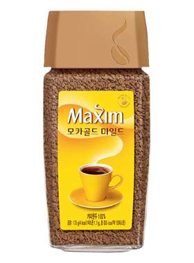韩国麦馨maxim咖啡冻干速溶咖啡