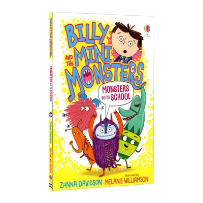 英文原版 Billy and the Mini Monsters Monsters go to School 比利和迷你怪兽#2 英文版 进口英语原版书籍