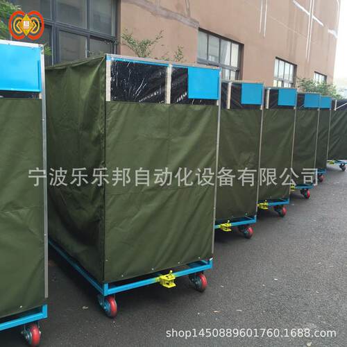 工厂批发帆布袋分格周转车收纳袋储物物流汽车零部件货架周转布袋