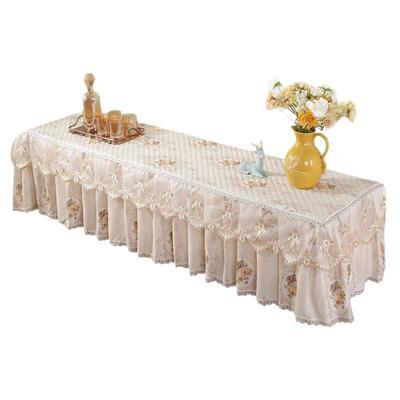 电视柜盖布恋喜绗缝夹棉布料防滑