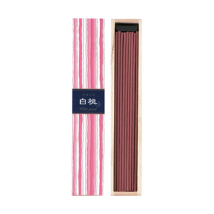 日本进口日本香堂线香吉祥如意沉香白檀白桃金木犀樱花家用持久香