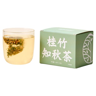 单向树桂竹知秋茶桂花甘草竹叶茶苦荞金银花薄荷养生冲泡花草茶
