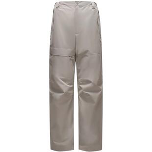 骆驼男装防暴雨冲锋裤男款抓绒内胆伞兵工装裤户外登山三合一长裤