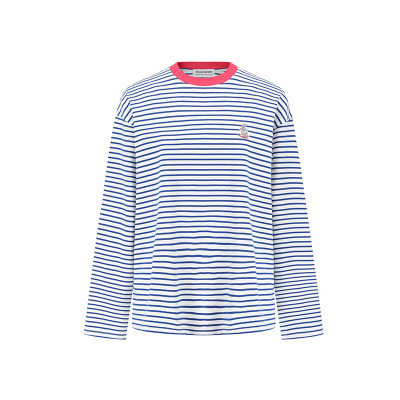 alexiasandra兔子条纹T恤