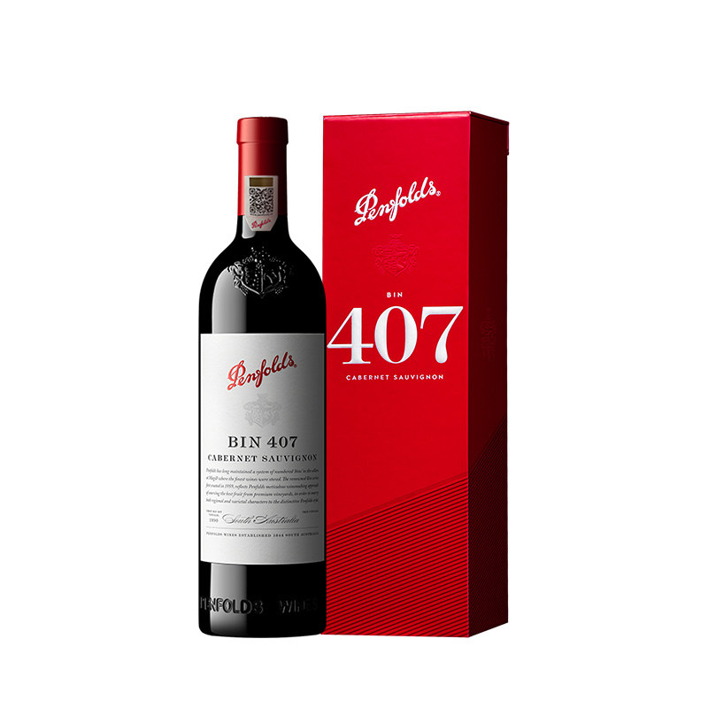 奔富BIN407赤霞珠红酒正品行货