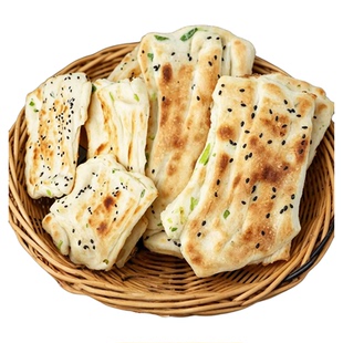 油盐葱花饼发面烧饼徐州邳州特产潮牌锅饼转炉葱油饼香软开袋即食