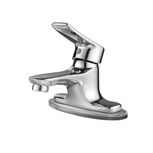 arrow箭牌卫浴水龙头单把双孔三孔通用面盆台盆冷热精铜双联龙头