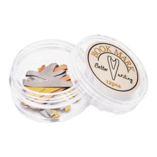 金属镂空书签阅读标记书签复古可爱学生用文具黄铜迷你创意小页夹