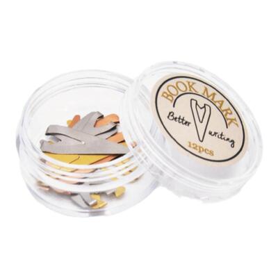 迷你黄铜阅读镂空书签复古创意