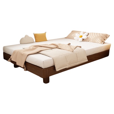 小户型床一米单人床实木床