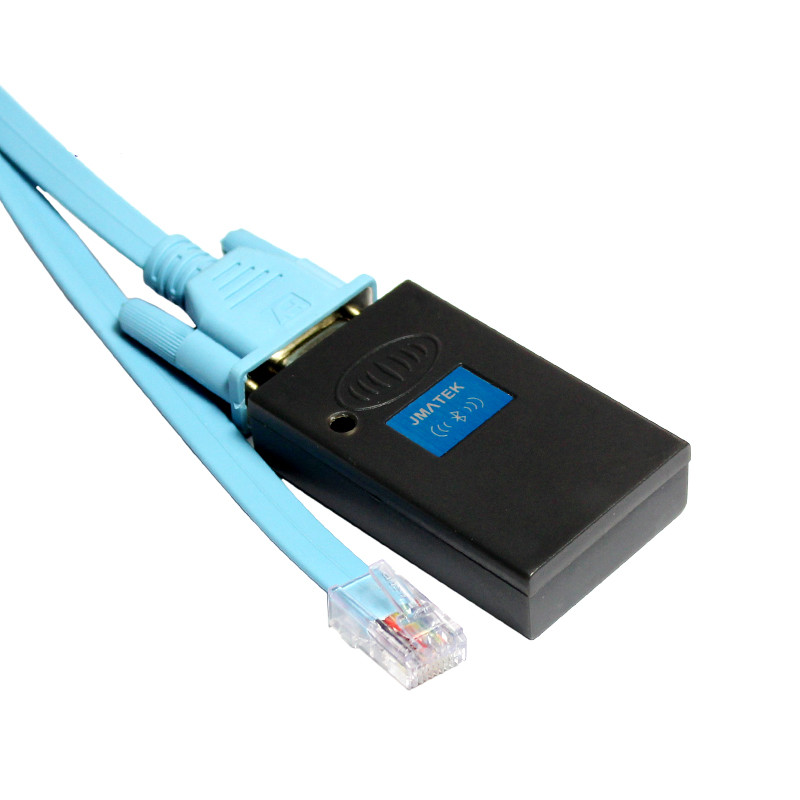 玖迈RJ45转rs232串口蓝牙适配器路由器交换机console线无线转换器