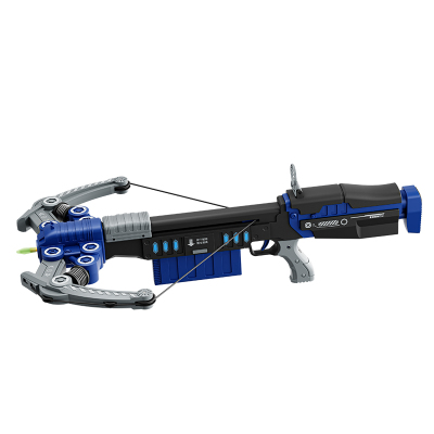 男孩超喜欢！近1M长六连发弓箭驽