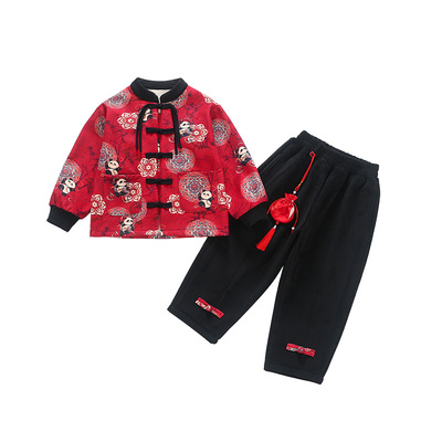 【冬上新】男女童加绒汉服演出服