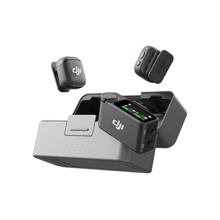 大疆 DJI Mic Mini 迷你无线降噪夹领麦克风直播手机相机收音话筒