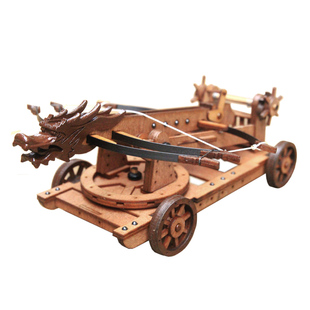 古代三弓床弩 宋朝神臂弩 古战车模型投石车抛石机攻城车诸葛连弩