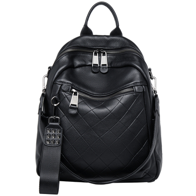 朱尔2026新款真皮背包旅行双肩包