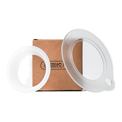 白瓷杯托可替换食品级硅胶镶嵌件