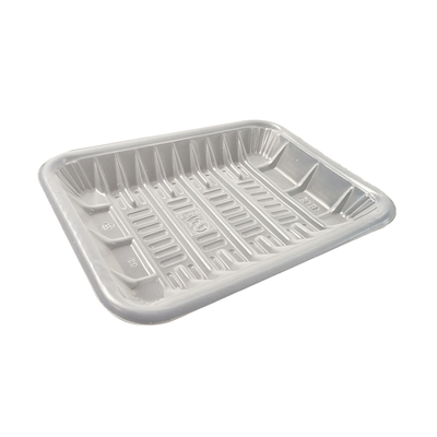 超市一次性黑白彩色生鲜托盘