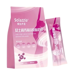 成人奶粉女士补气养血高铁高钙睡眠不足胶原蛋白脱脂奶粉独立包装